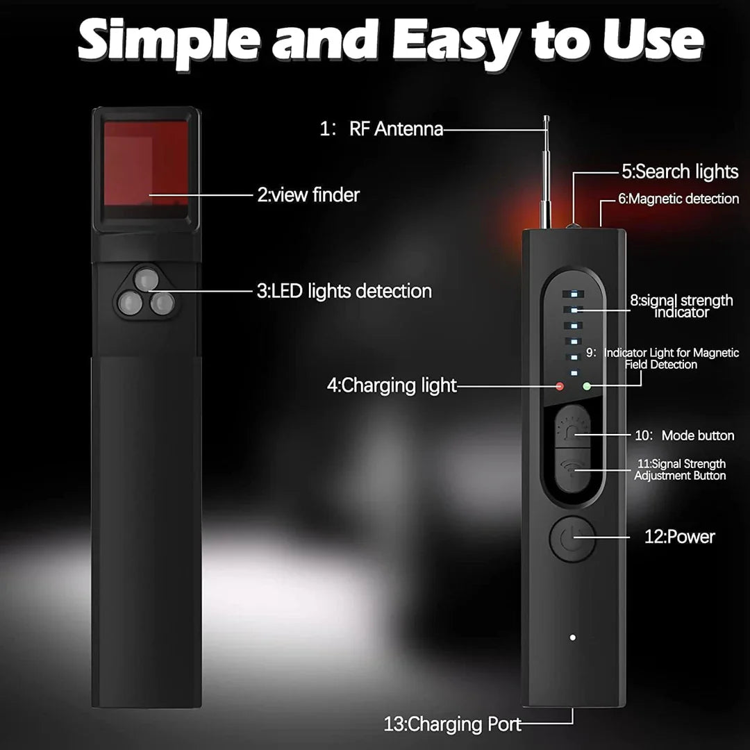 VOSOPRO™ Hidden Camera & GPS Detector