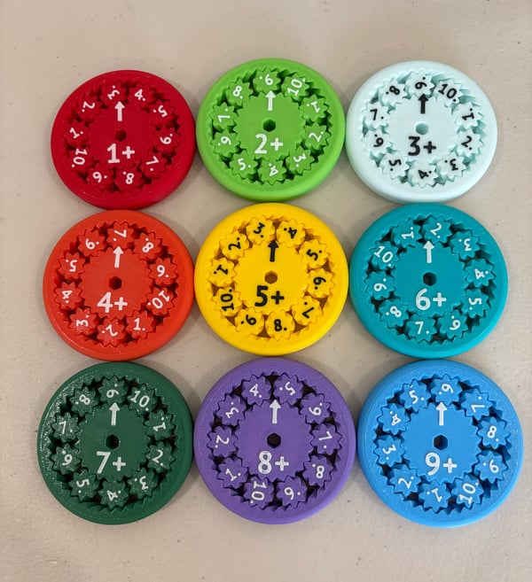 🔥Hot sale🔥Math Facts Fidget Spinners