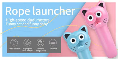 Rope launcher best children's Holiday gift gravity designed toys