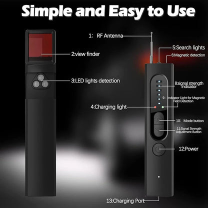 VOSOPRO™ Hidden Camera & GPS Detector